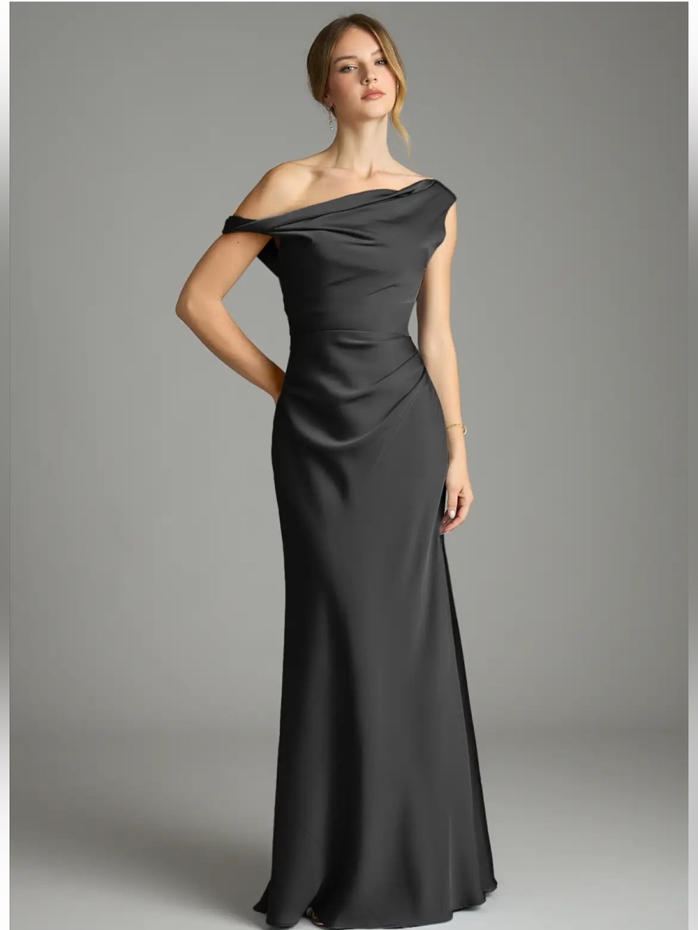NWT Azazie (US 26) Emerson Plus size Black gown